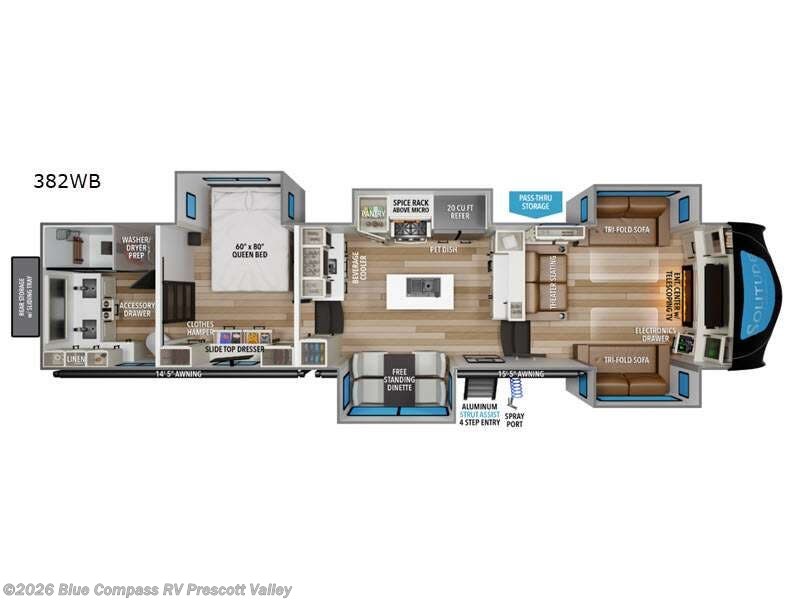 New 2027 Grand Design Solitude 382WB available in Prescott Valley, Arizona