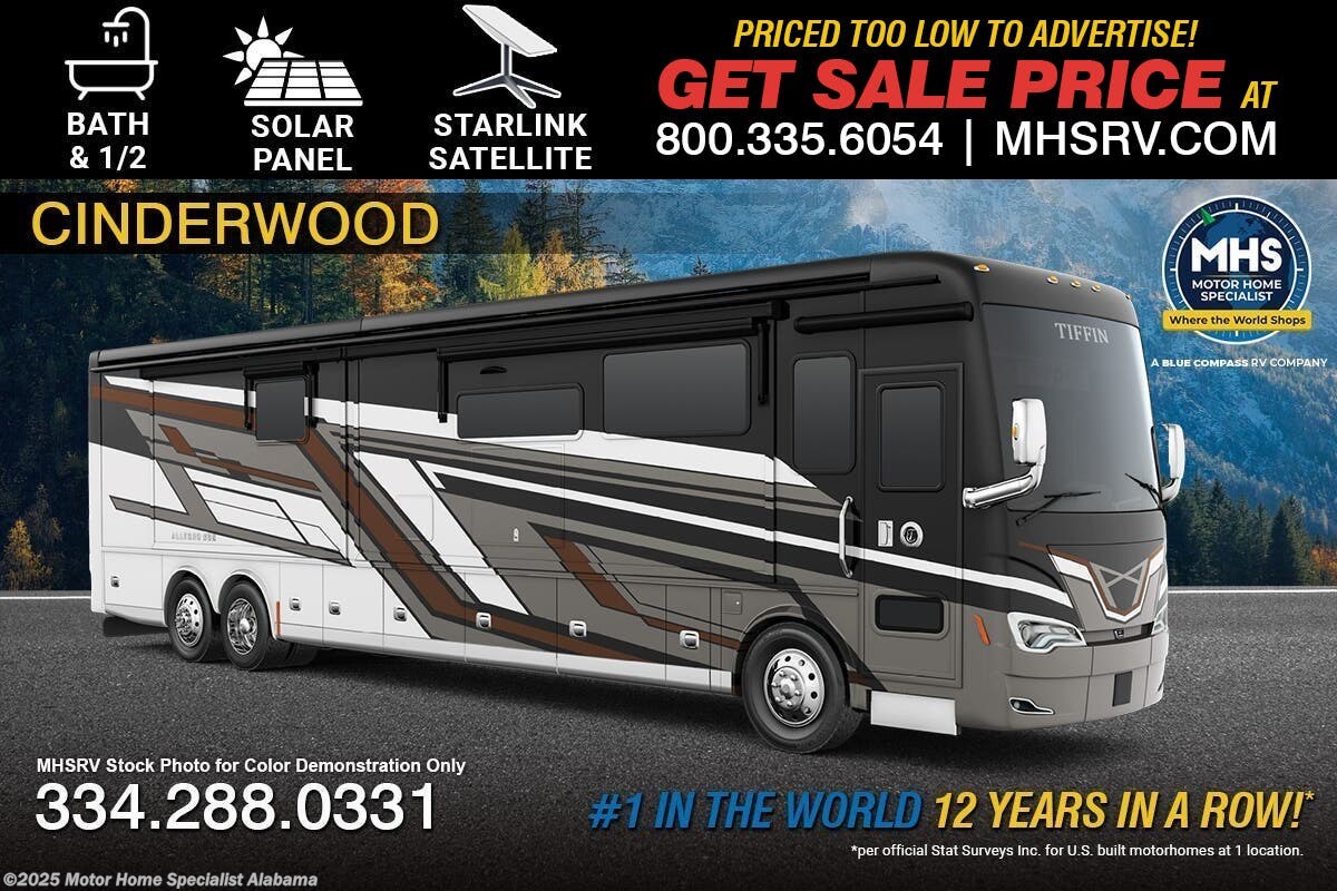 New 2026 Tiffin Allegro Bus 40 IP available in Montgomery, Alabama