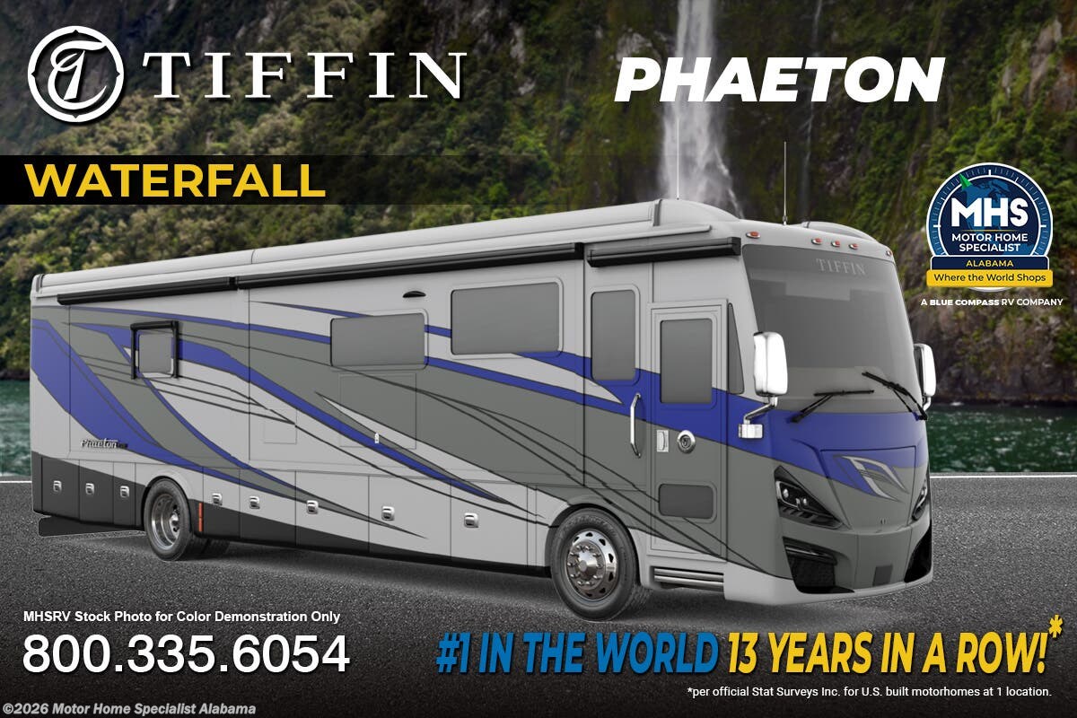 New 2027 Tiffin Phaeton 40RTH available in Montgomery, Alabama