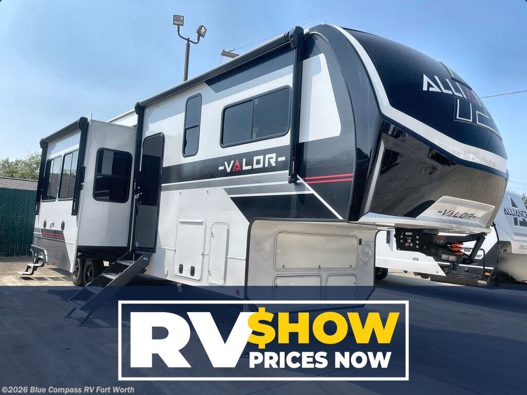 New 2026 Alliance RV Valor 36V11 available in Fort Worth, Texas