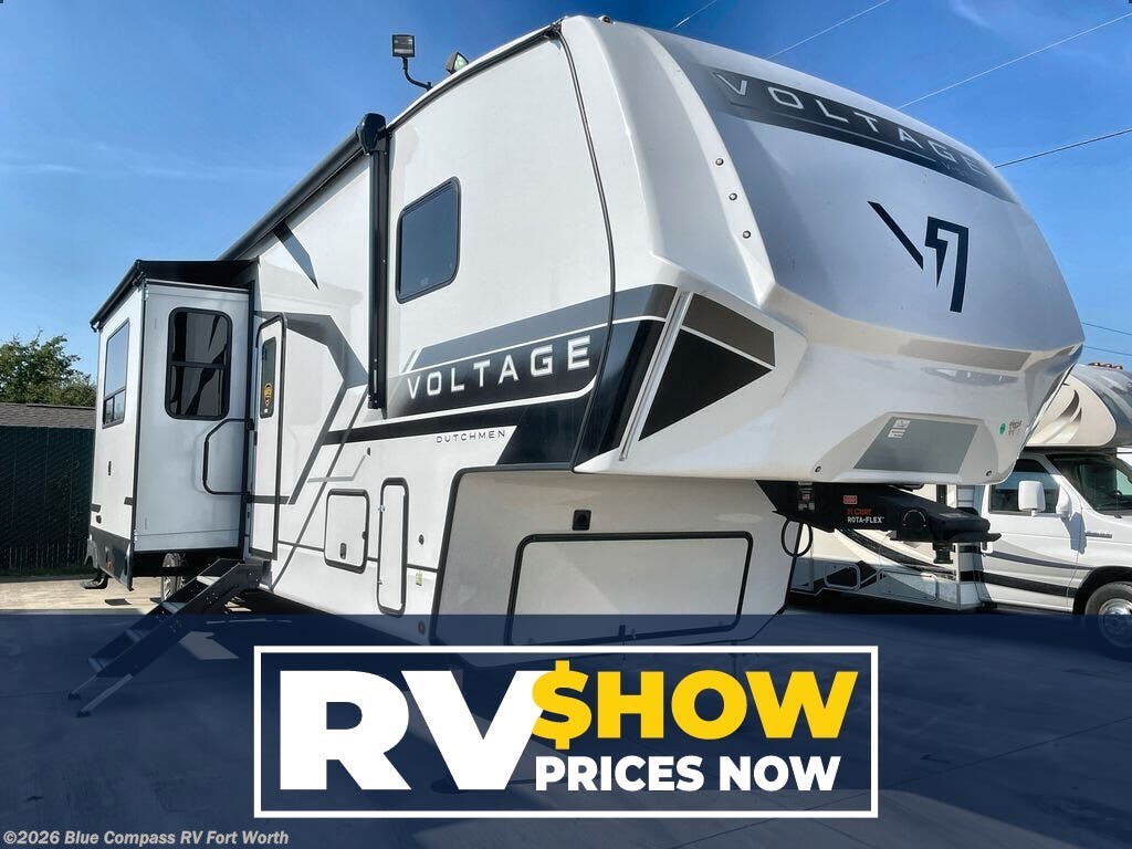 New 2026 Dutchmen Voltage V-Series 3850 available in Fort Worth, Texas