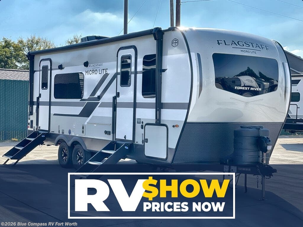 New 2026 Forest River Flagstaff Micro Lite 25SRK available in Fort Worth, Texas