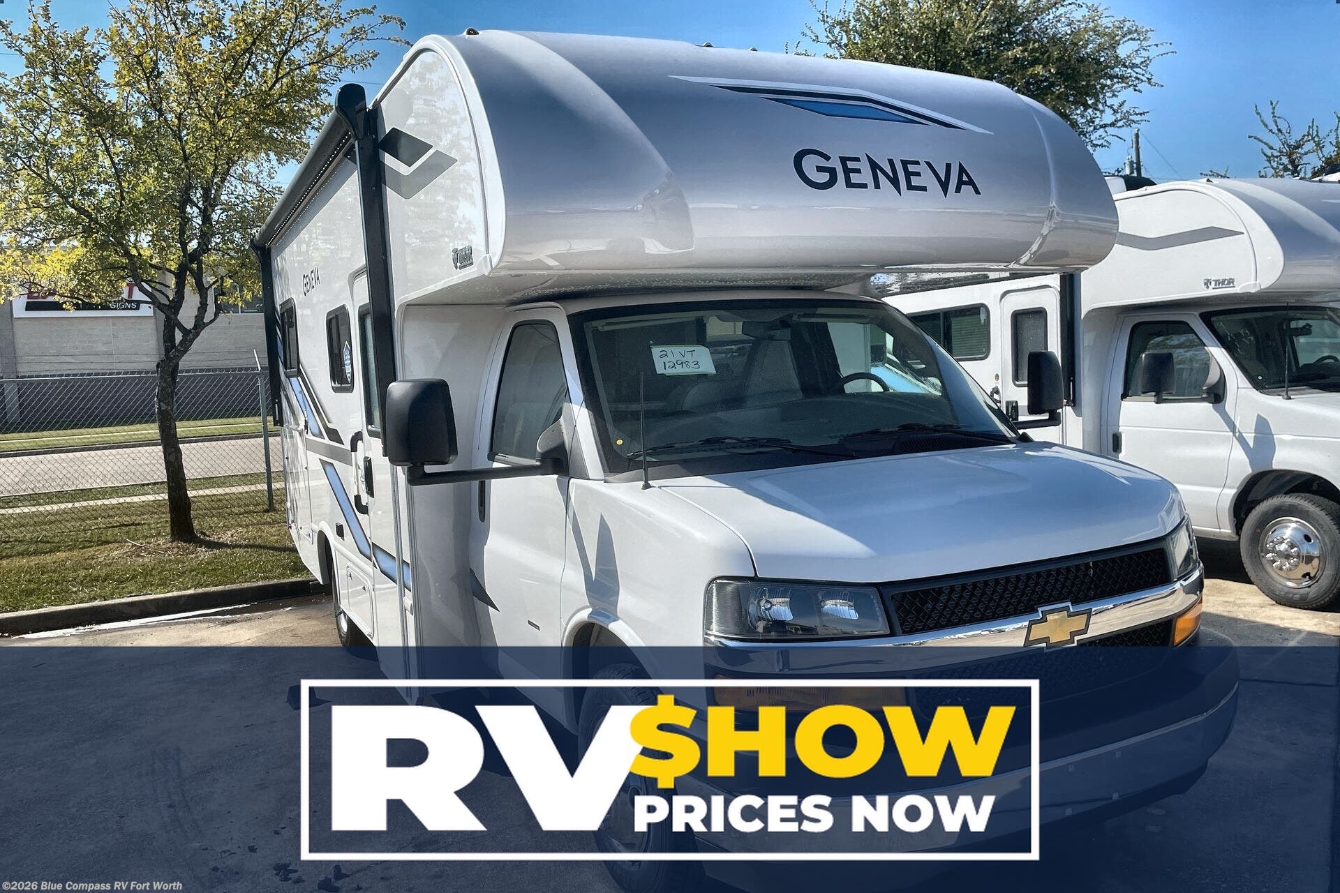 New 2026 Thor Motor Coach Geneva 21VT Chevy available in Fort Worth, Texas