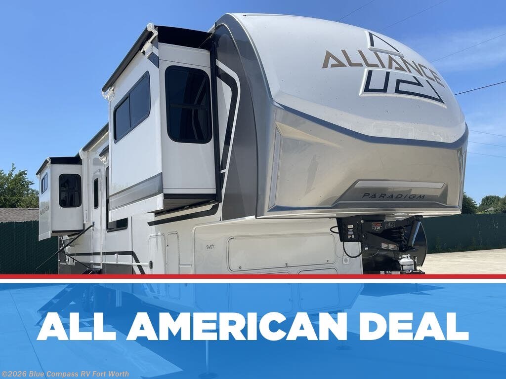 New 2026 Alliance RV Paradigm 385FL available in Fort Worth, Texas