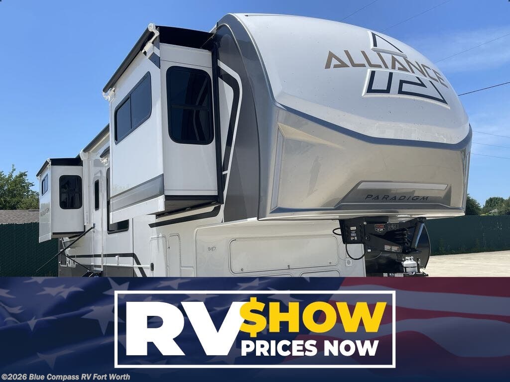 New 2026 Alliance RV Paradigm 385FL available in Fort Worth, Texas