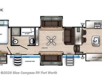 Used 2021 Forest River Sandpiper 38FKOK available in Fort Worth, Texas