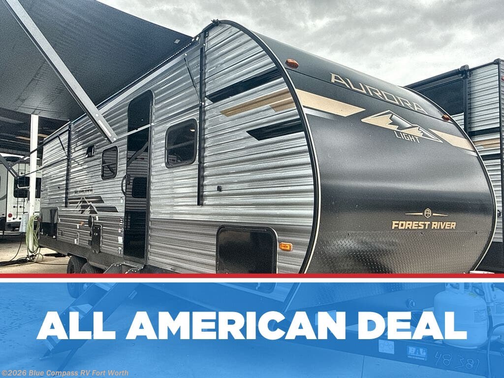 New 2026 Forest River Aurora Light 26BHS available in Fort Worth, Texas