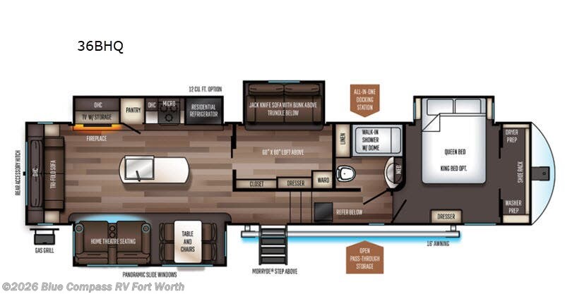 Used 2020 Forest River Sabre 36BHQ available in Fort Worth, Texas