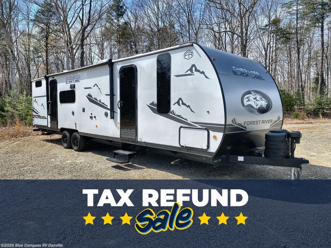 Used 2025 Forest River Cherokee Grey Wolf Black Label 29TEBL available in Ringgold, Virginia