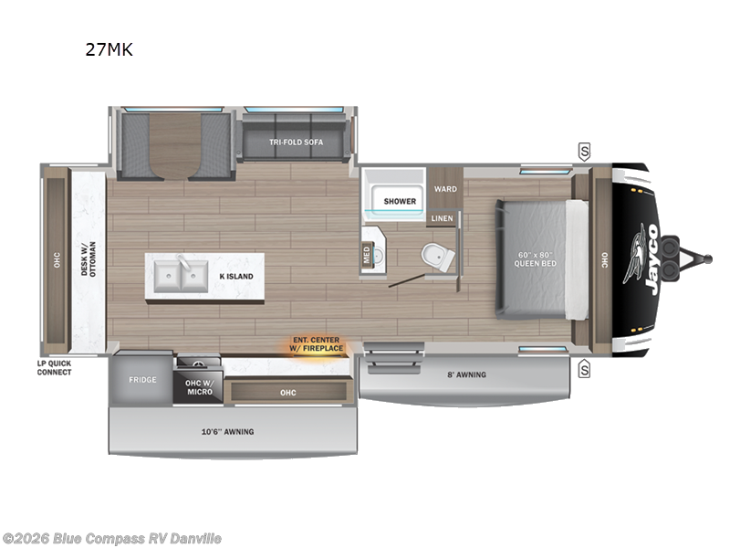 Used 2025 Jayco Jay Feather 27MK available in Ringgold, Virginia