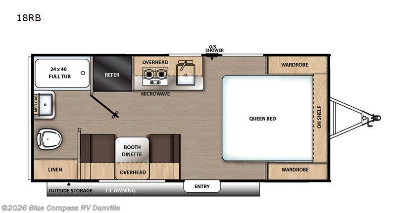 Used 2020 Forest River Aurora 18RB available in Ringgold, Virginia