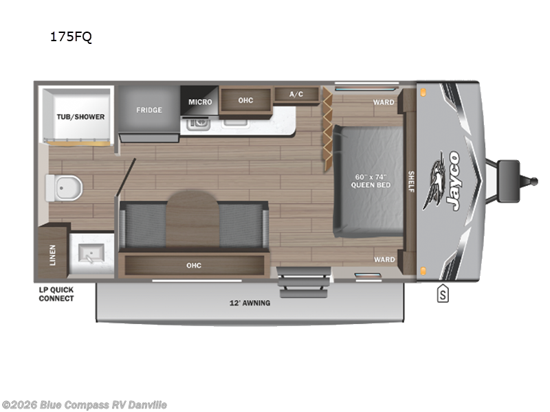 New 2026 Jayco Jay Flight SLX 175FQ available in Ringgold, Virginia