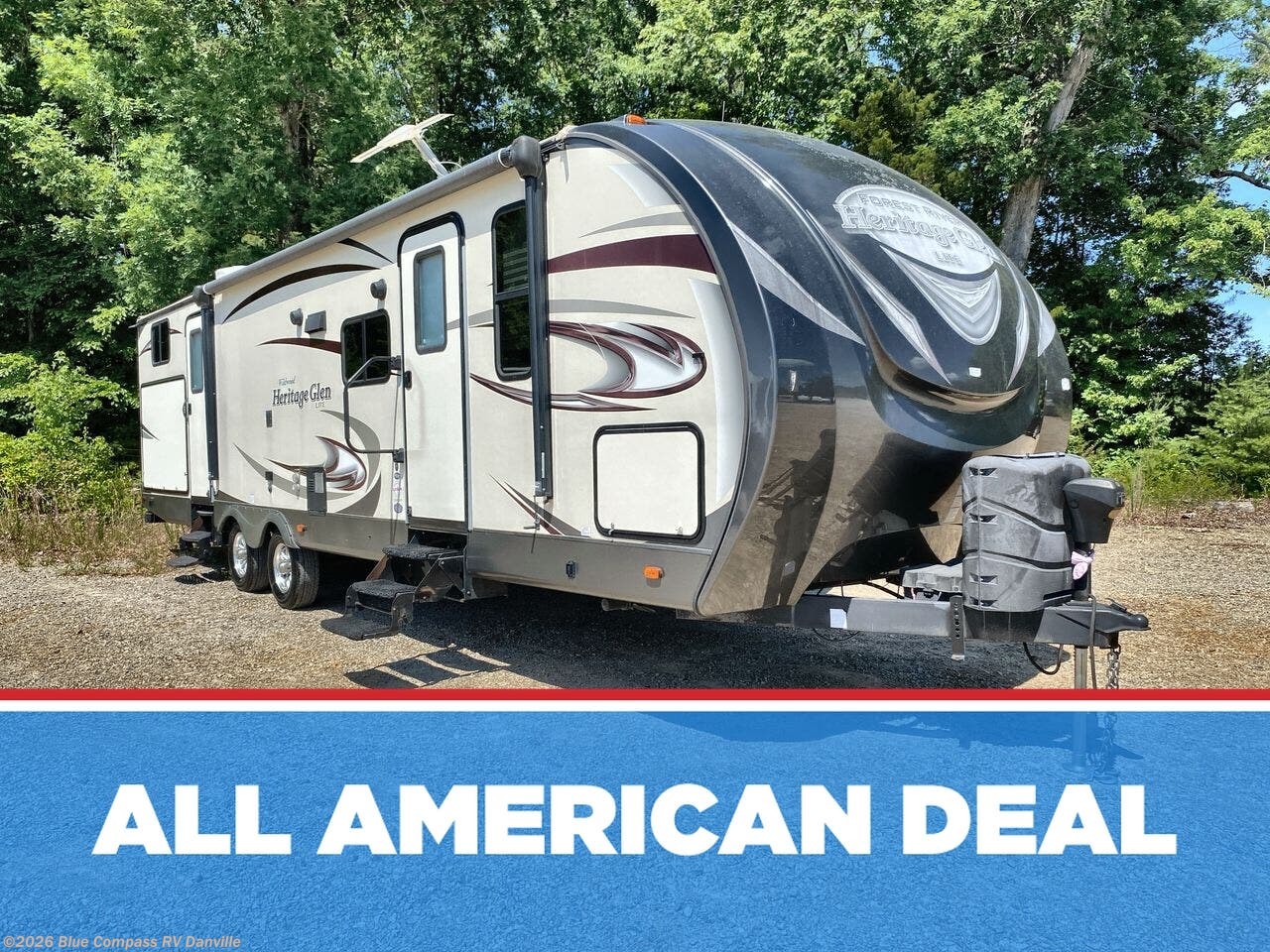 Used 2016 Forest River Wildwood Heritage Glen 312QBUD available in Ringgold, Virginia