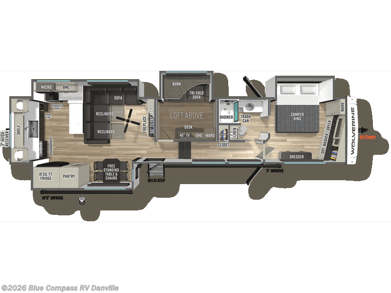 New 2027 Forest River  Wolverine 36BC available in Ringgold, Virginia