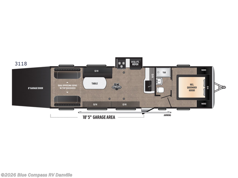Used 2018 Keystone Impact 3118 available in Ringgold, Virginia