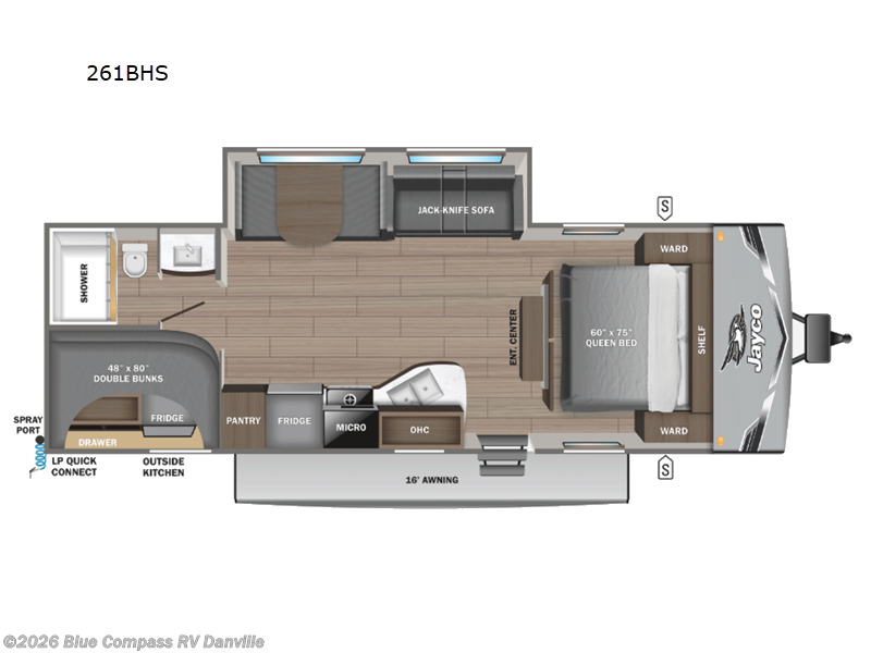 Used 2026 Jayco Jay Flight SLX 261BHS available in Ringgold, Virginia