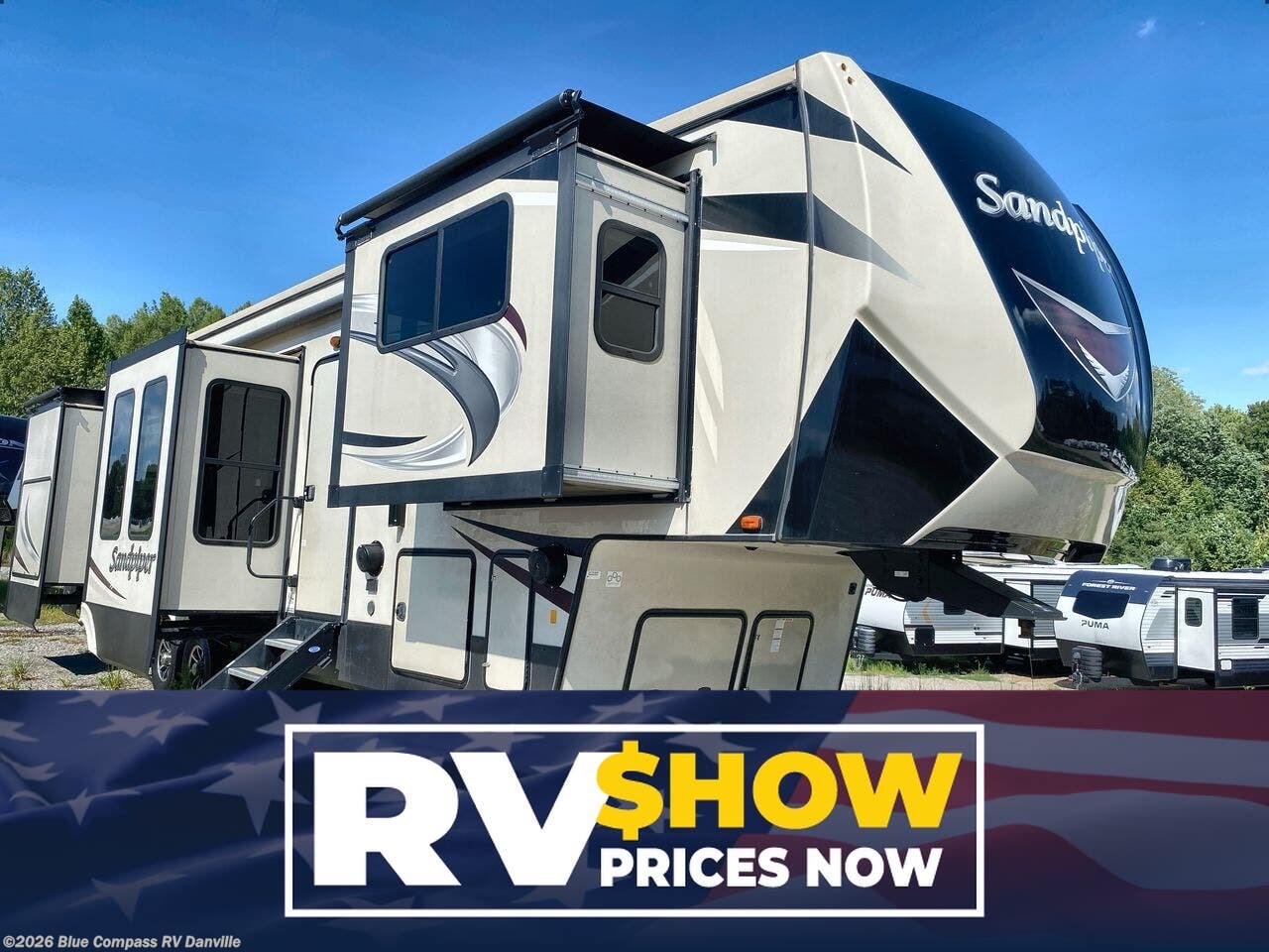 Used 2019 Forest River Sandpiper 379FLOK available in Ringgold, Virginia