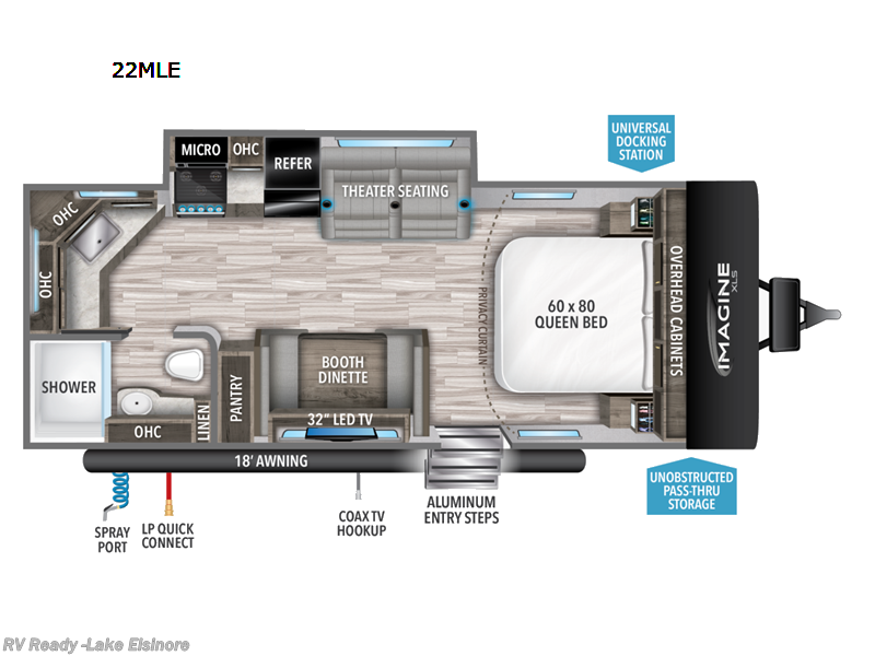 Used 2022 Grand Design Imagine XLS 22MLE available in Lake Elsinore, California