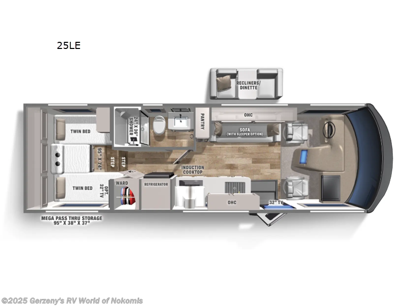 New 2026 Coachmen Euro 25LE available in Nokomis, Florida