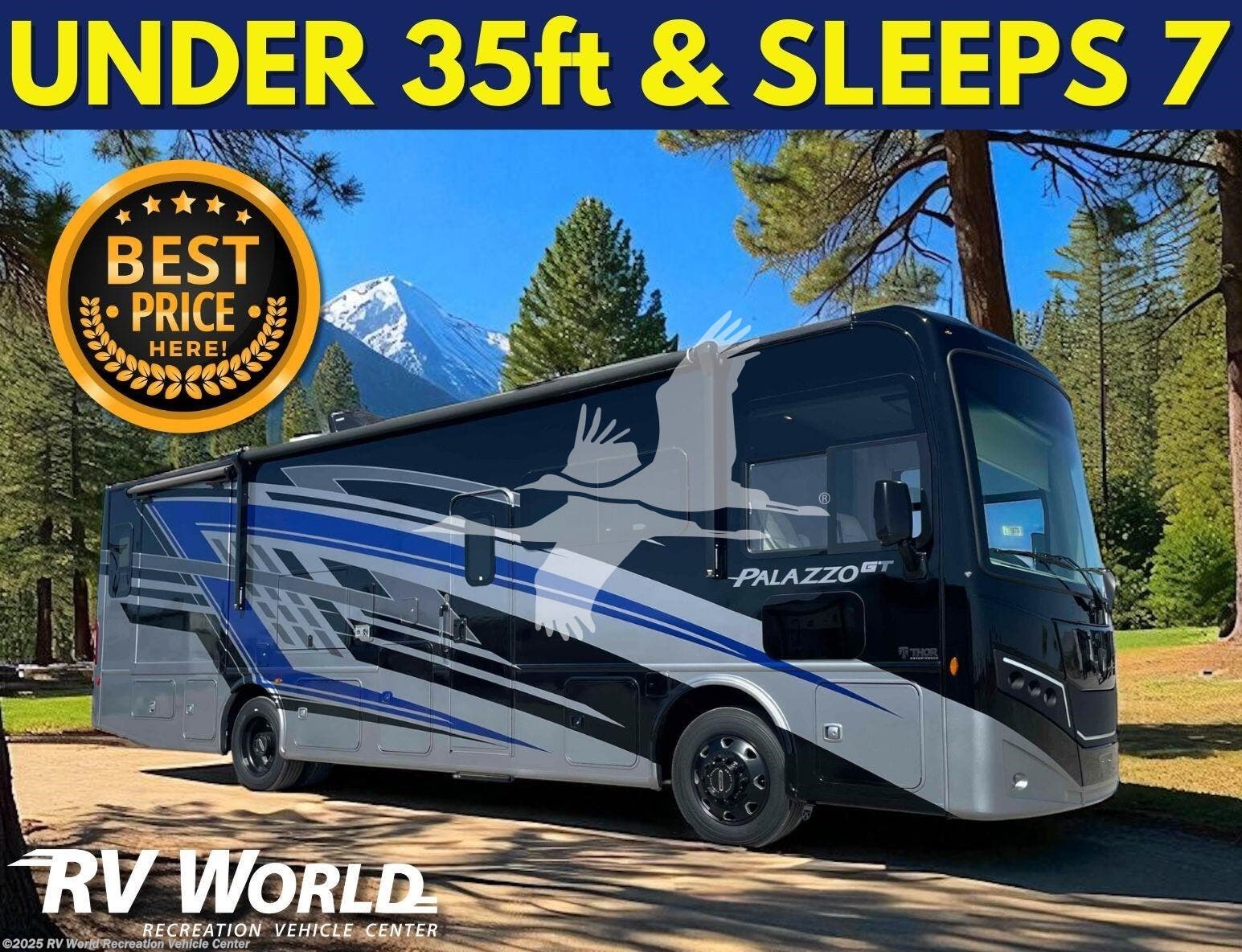 New 2025 Thor Motor Coach Palazzo GT 33.5 available in Yuma, Arizona