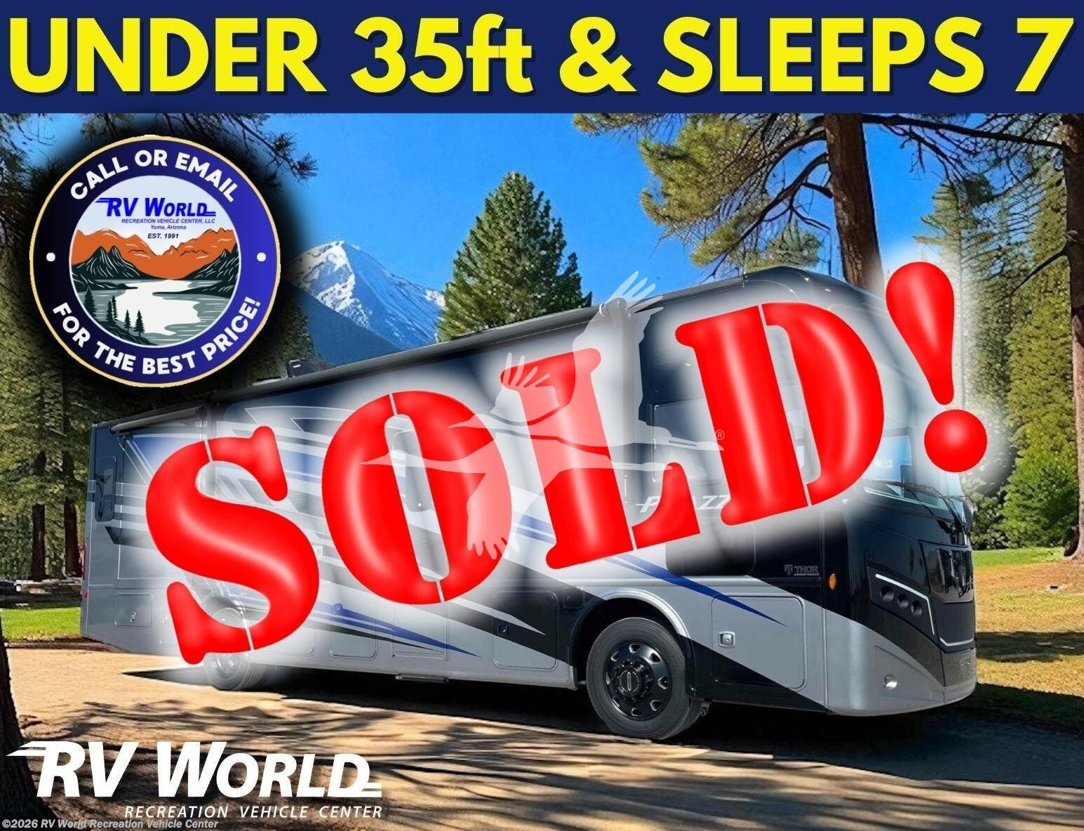 New 2025 Thor Motor Coach Palazzo GT 33.5 available in Yuma, Arizona