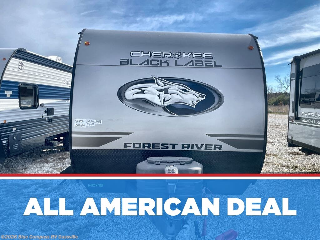 New 2026 Forest River Cherokee Grey Wolf Black Label 18RRBL available in Gassville, Arkansas