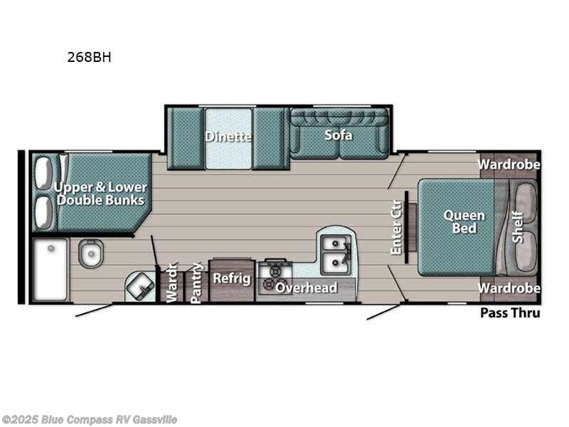 Used 2021 Gulf Stream Ameri-Lite Ultra Lite 268BH available in Gassville, Arkansas