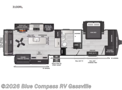 New 2027 Keystone Montana 3100RL available in Gassville, Arkansas