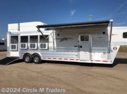 2023 Platinum Coach Outlaw 4 Horse SIDE LOAD 10'4" SW Outlaw & ONAN