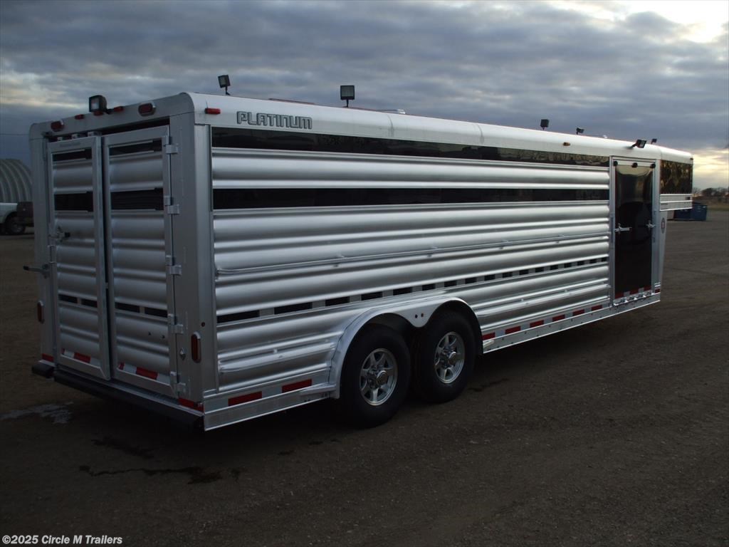 Livestock Trailer 2018 Platinum Coach 24' Club Calf show trailer