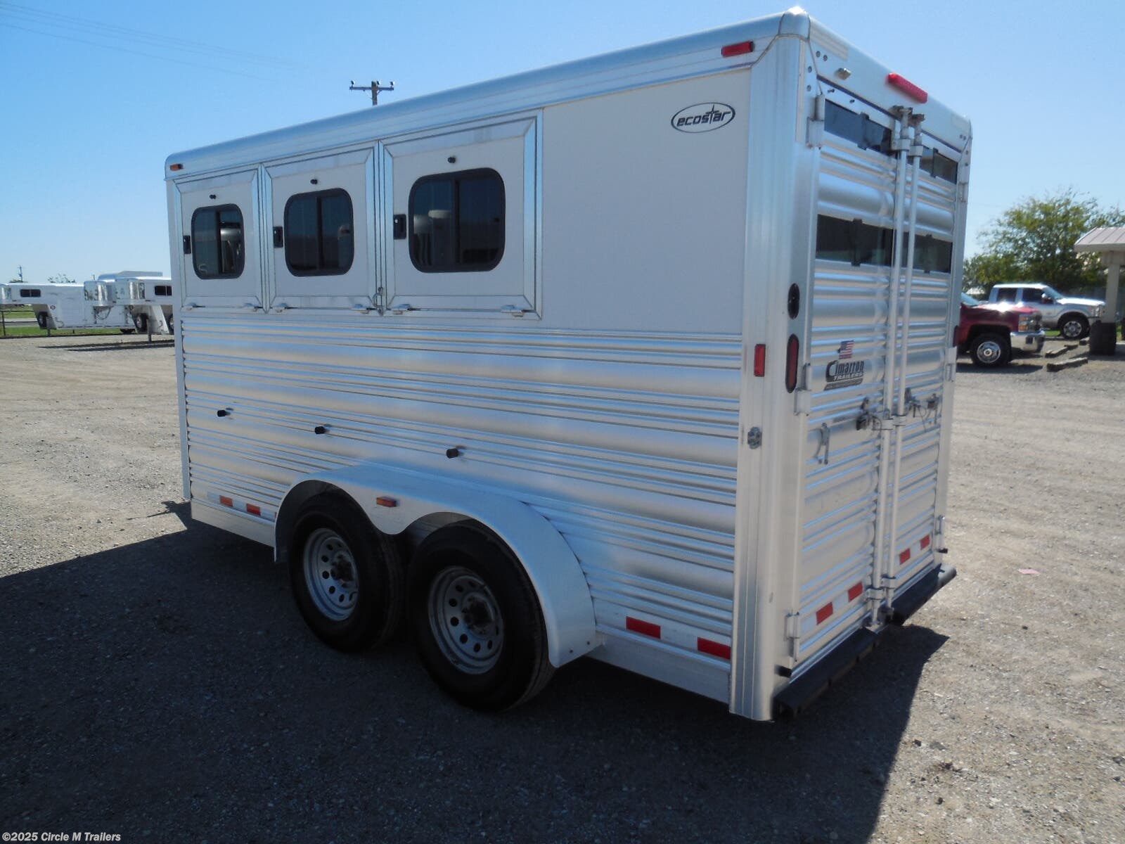 Horse Trailer 2011 Cimarron Norstar VERY CLEAN 3 HORSE!!! TrailersUSA