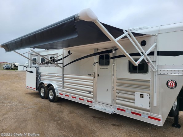 2025 Platinum Coach Outlaw Beautiful Outlaw 3 Horse 10'8" SIDE LOAD available in Kaufman, TX