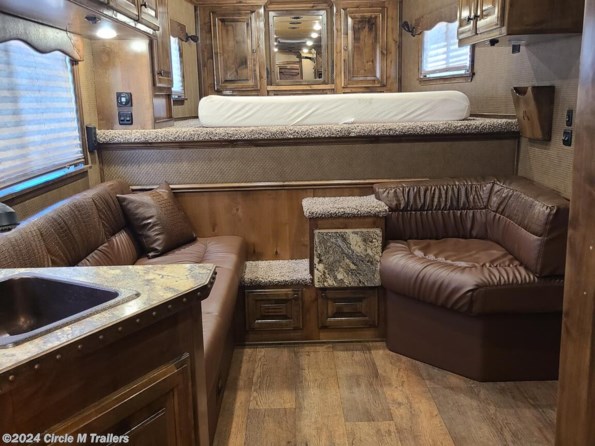 2015 Platinum Coach 3 Horse 12' Couch & Corner Bench!! available in Kaufman, TX
