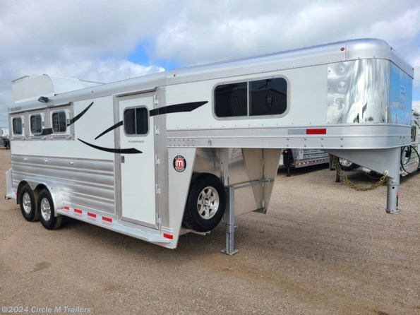 2025 Platinum Coach 3 Horse 4' Short wall 7'6" wide with MANGERS!!! available in Kaufman, TX