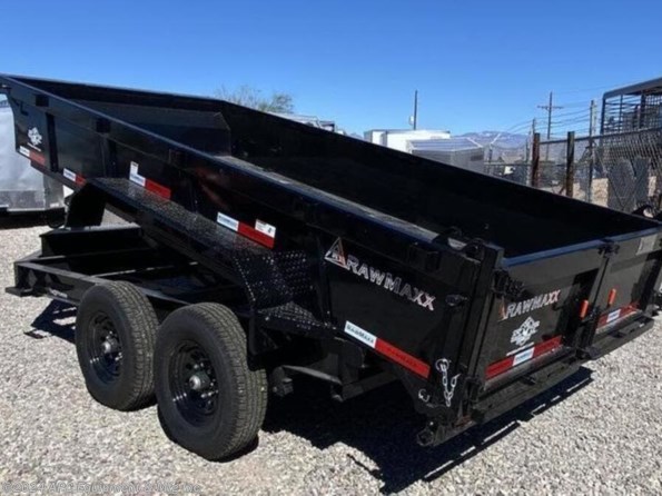 2024 RawMaxx 83x14 14k LPX Dump Trailer available in Tucson, AZ