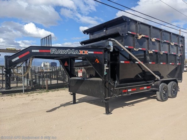 2025 RawMaxx 83x16 RDX 3-Bin Roll Off Dump Trailer available in Tucson, AZ
