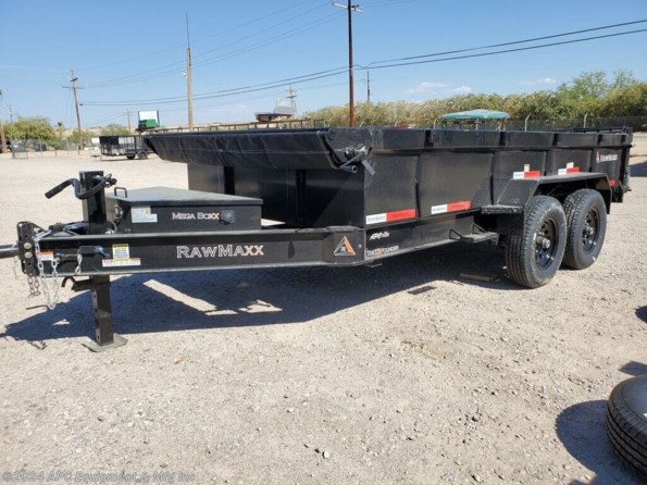 2024 RawMaxx 83x12 T/A 14K Dump LPX available in Tucson, AZ