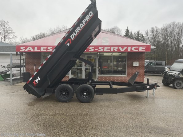 2022 DuraPro 14' Dump Trailer available in Portage, WI