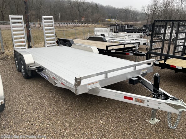 2022 Sure-Trac 7'X 16' ALL ALUMINUM SKIDSTEER TRAILER available in Portage, WI