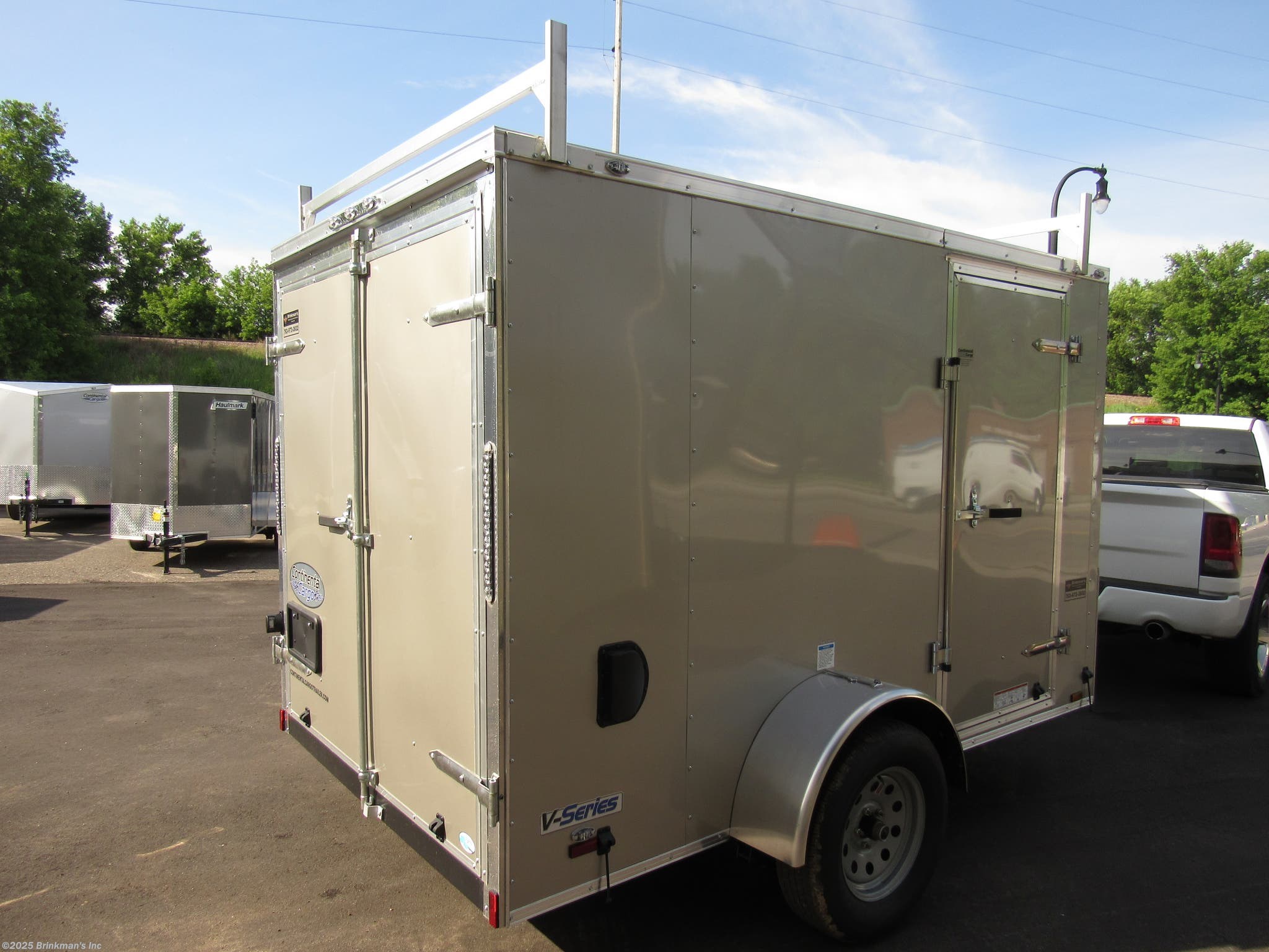 Cargo Trailer 2019 Continental Cargo VSeries 6x10 v nose TrailersUSA
