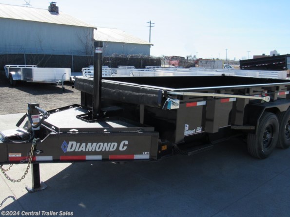 2024 Diamond C LPT207 Low Profile Dump Trailer available in East Bethel, MN