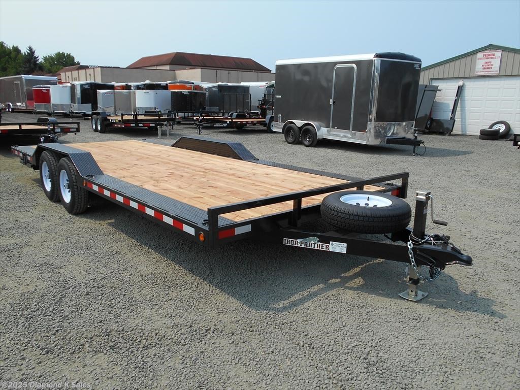 Flatbed (Utility) 2016 Iron Panther 8X20 AP10K TrailersUSA