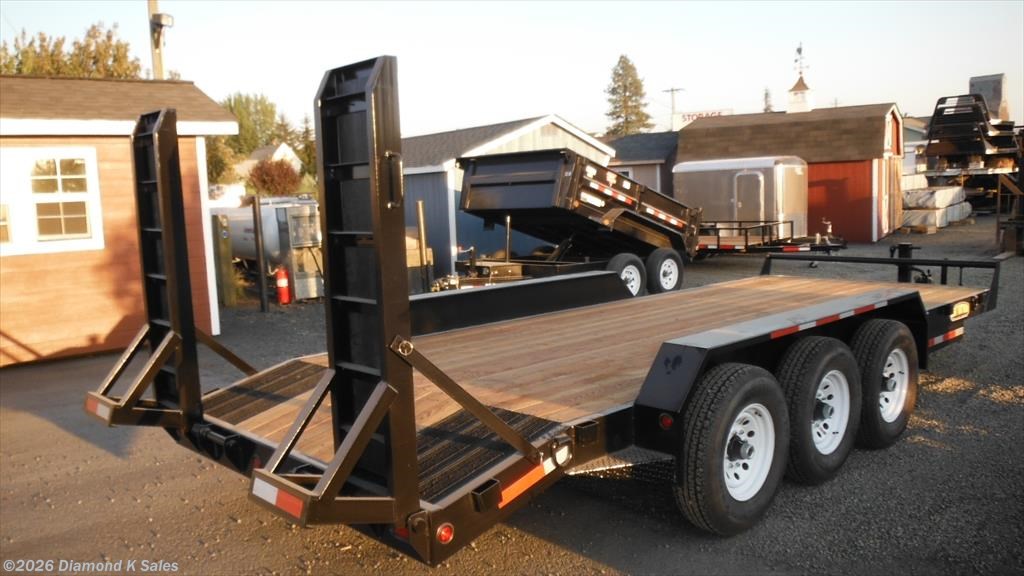 7x20 Equipment Trailer for sale New Great Northern 7' X 20' 18K Equipmrnt TrailersUSA