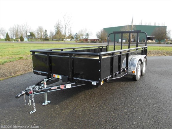 2023 PJ Trailers Utility UL 83" X 16' 7k Landscape available in Halsey, OR
