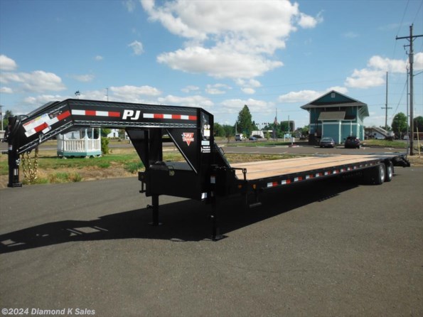 2023 PJ Trailers Flatdeck LD 102" X 40' Low-Pro available in Halsey, OR