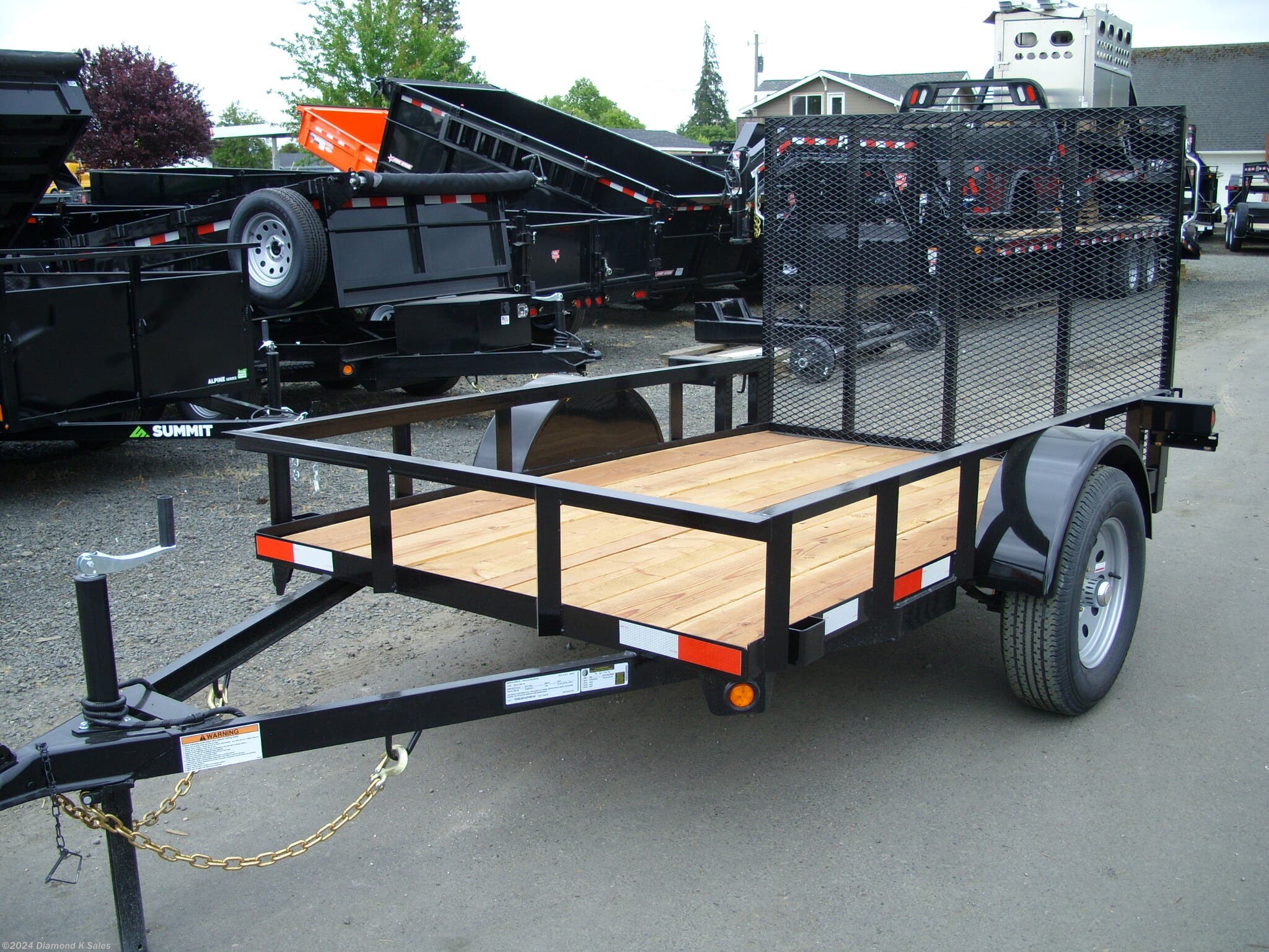 Utility Trailer - 2019 Five Star 5' X 8' Utility | TrailersUSA