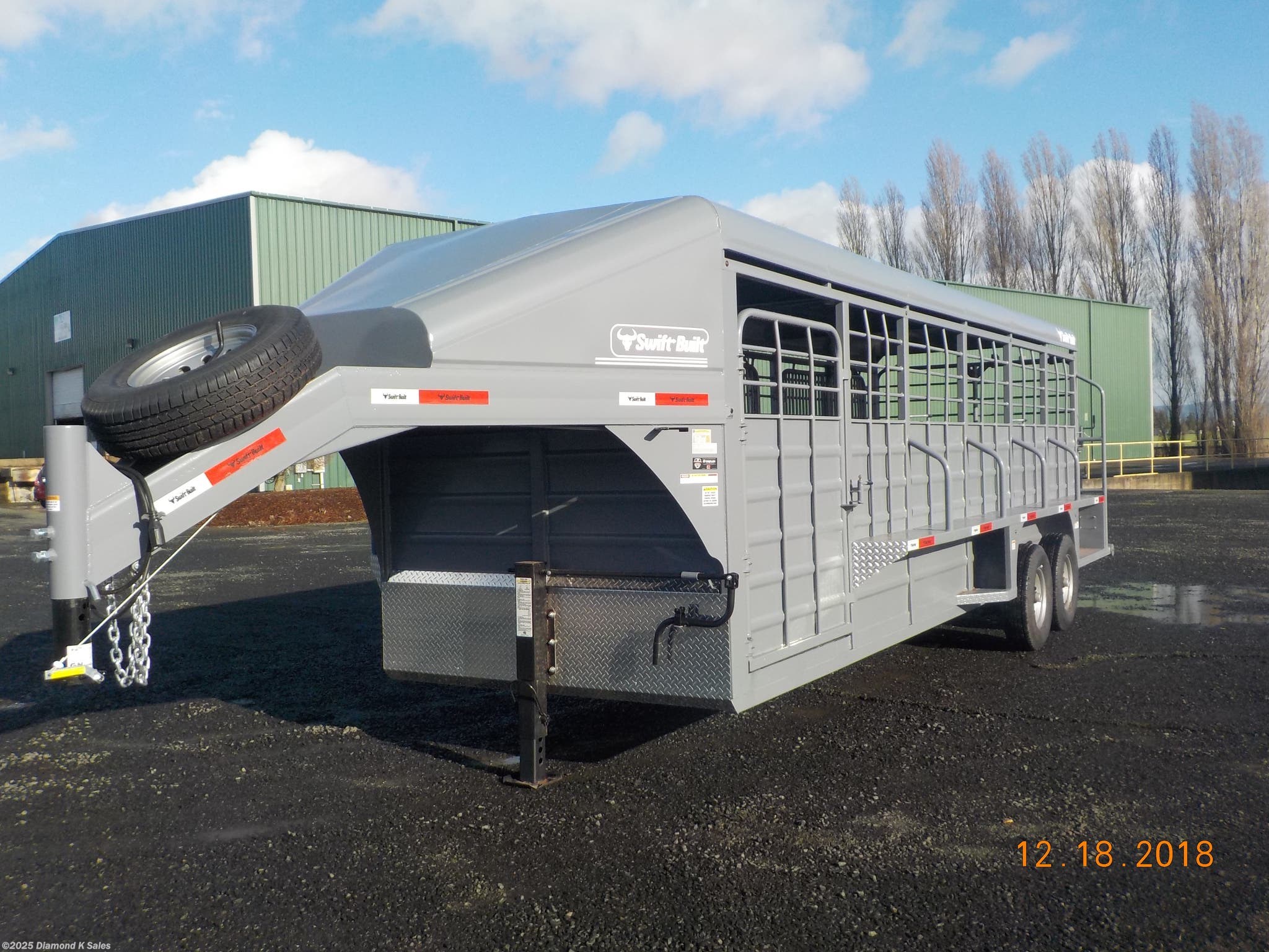 Livestock Trailer - 2019 Swift Built SB24 6'8