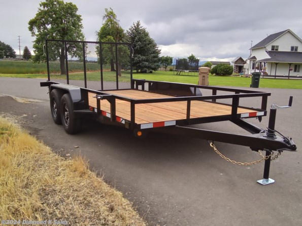 2024 Diamond K 7' X 14' 7K Utility W/Gate available in Halsey, OR