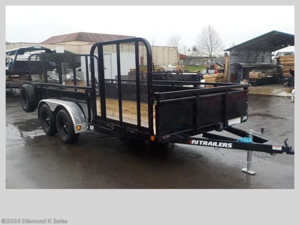 2023 PJ Trailers Utility 7' X 16' 7k Landscape available in Halsey, OR