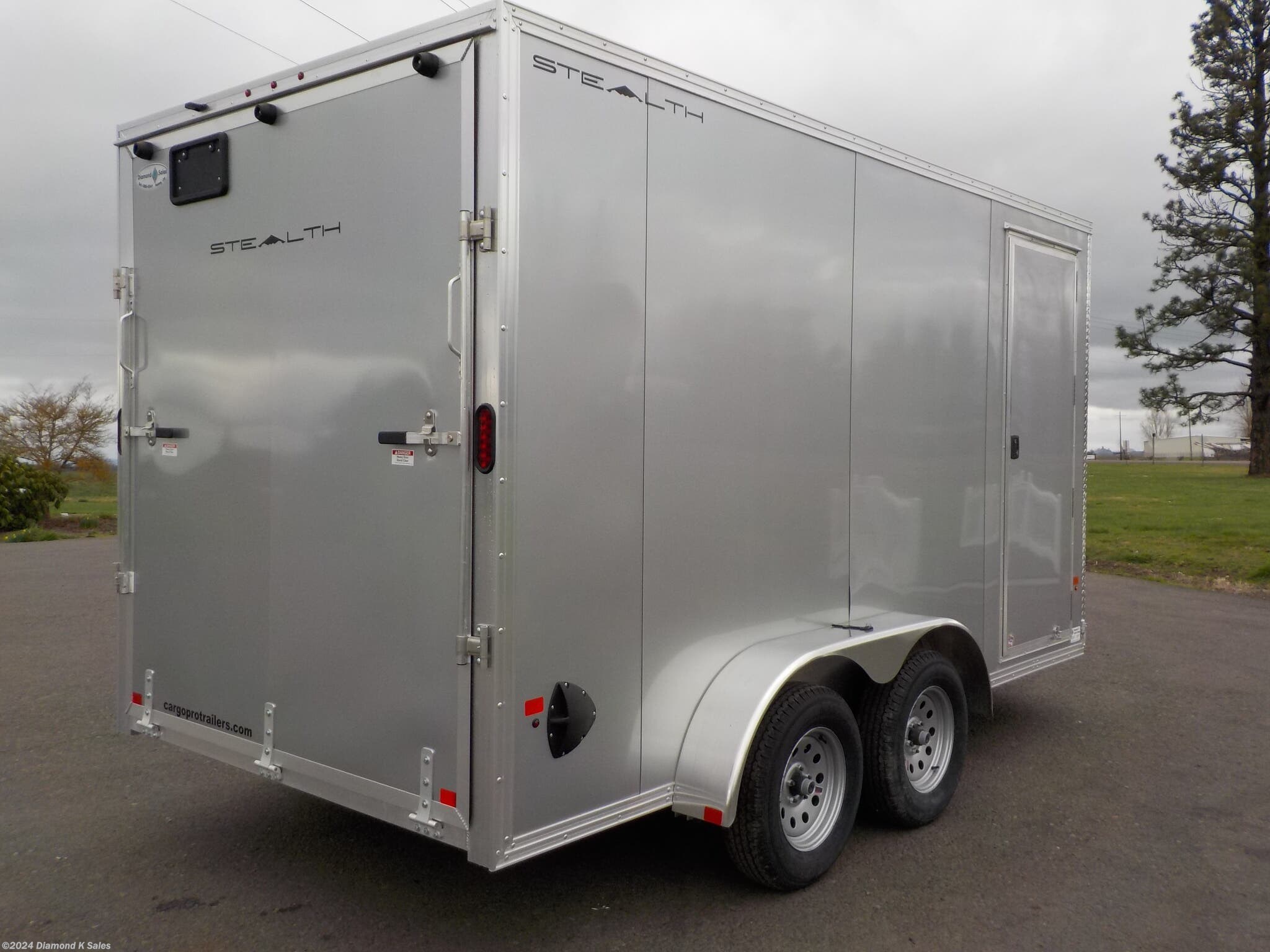 Cargo Trailer - 2020 CargoPro Stealth Lite 7' X 14' 7K Enclosed ...